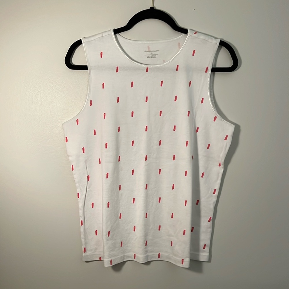 Christopher Banks Flip Flop sleeveless top